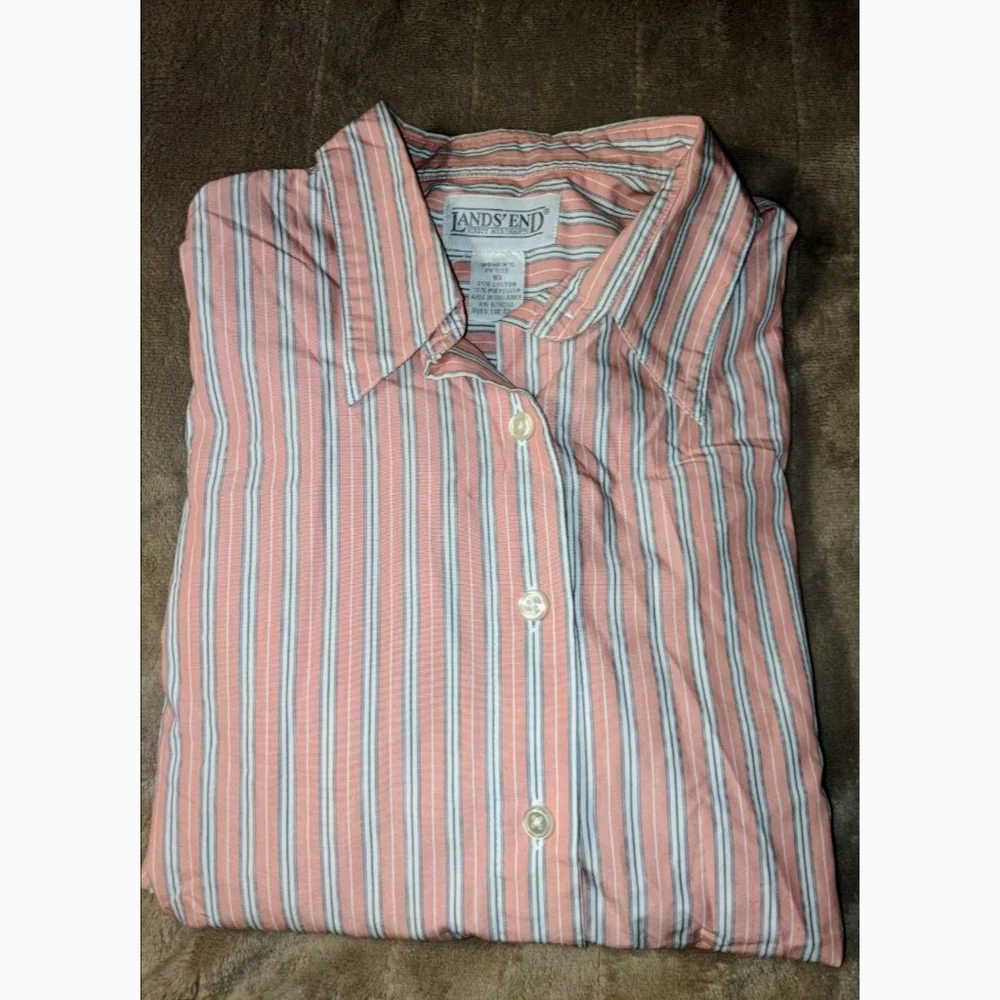 Lands End Women's Long Sleeve Size Petite 10 - Picture 3 of 3